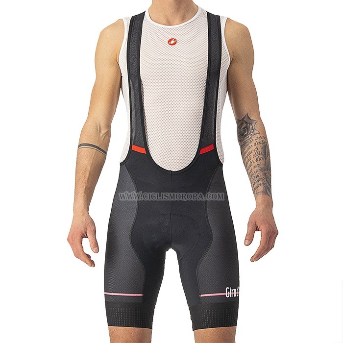 2023 Ropa Ciclismo Giro d'Italia Azul Blanco Mangas Cortas y Culotte Corto